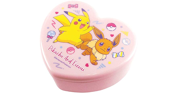 Amazon ティーズファクトリー ジュエリー収納 ハート型ジュエリーボックス ポケットモンスター ピカチュウ イーブイ Pm pe ジュエリー収納 オンライン通販