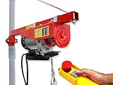 5m 家庭用100V電動ウインチ（ホイスト）＋オプションフレームセット 最大能力400KG