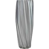 World Modern Design DJ-1007-25 Twisted VaseGrey [並行輸入品]