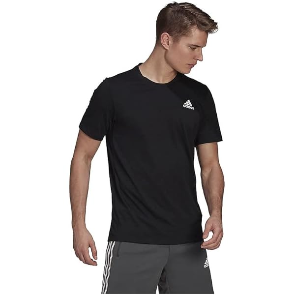 adidas メッシュシャツ M 黒 Amazon.co.jp: [アディダス] 半袖 機能 Tシャツ M COOL