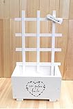 ローズスリム250トレリスセット 25cm × 15cm ×47cm ホワイト