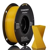 フィラメント PETG 1.75mm,【TINMORRY】300mm/s 高速 PETG 3Dプリンター用フィラメント 1.75mm 1Kg イエロー, Bambu Lab FDM 3DプリンターおよびAMSと100％互換性があります (3D Printer Filament Carter Yellow)