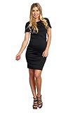 PinkBlush Maternity ロイヤル 半袖フィットドレス US サイズ: Small カラー: ブラック