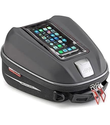 Amazon | GIVI ST611B TankLock Tankbag Sport-T - 6L。 | タンク 