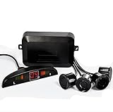 Car Parking Sensor - 4x Sensors, Distance Alarm [並行輸入品]