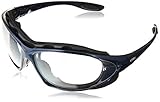 Uvex S0620X Seismic Safety Eyewear Metallic Blue Frame Clear Uvextra Anti-Fog Lens/Headband [並行輸入品]
