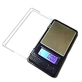 【馬馬虎虎】デジタルスケール 0.01-500g 精密 ポケットサイズ 携帯タイプ 電子天秤【DIY】