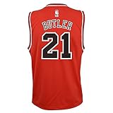 Outerstuffジミー・バトラーシカゴブルズNBA Official RoadレッドPlayerレプリカジャージーユース S/8 レッド