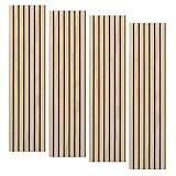 武田コーポレーション 壁・防音・リビング 30×0.9×120cm ナチュラル 軽量吸音パネル1230NA 4枚入 LN-H5-KP1230NA