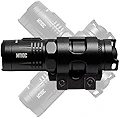 Nitecore MT10C 920ルーメン ARCレール タクティカルヘルメットライト 充電式&回転式 レッドライト付き