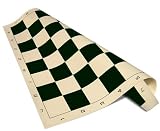 ChessCentral Vinyl Black and Buff Chess Board, 20 x 20-Inch with 2.25-Inch Squares [並行輸入品]