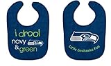 NFLシアトルシーホークスすべてPro Baby Bibs 2パック
