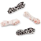カーターズ(Carter's）2015年 女の子用ベビーピンク花柄＆アニマル柄リボンヘアピン4個セット,出産祝い [並行輸入品]