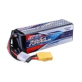 SIGP 4S 14.8V リポバッテリー 7300mAh 70C ソフトパック（XT90 コネクター付き）RC カートラックタンクボートレース趣味用