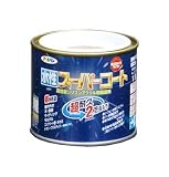 アサヒペン 水性スーパーコート 白 1/5L 【まとめ買い5セット】