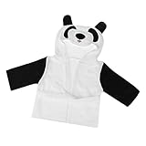 Dovewill 赤ちゃん　　ドレッシング　ガウン　　かわいい　　フード付き　　バスローブ　　タオル　　動物　　エコフレンドリー　　全6スタイル - パンダ