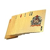 Fkstyle トランプ カード カードゲーム ゴールド 金 手品 マジック テーブルゲーム 輝く [並行輸入品]