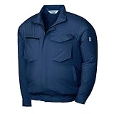 クールファン 長袖ブルゾン（ファン別売） WE27 ネイビー 上 3L
