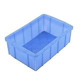 uxcell　ストレージボックス　長方形ボックス　プラスチック　148 x 95 x 52mm　ブルー