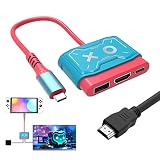 IQIKU Switch ドック 代替品 HDMI ケーブル付き テレビ出力 3IN1 アダプター