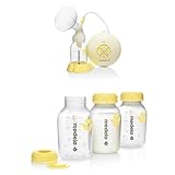 【セット買い】 メデラ 電動さく乳器 スイング (swing) + 母乳ボトル 150ml 3本セット