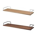 ウォールシェルフ 収納 洗面所 洗濯機上 ウォールシェルフ TOWER タワー(ブラック)