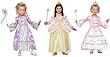Forum Novelties かわいいプリンセスドレスアップキット 3つのデラックスドレス&アクセサリーコスチューム付き [Amazon限定]