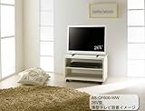 TV台/テレビラック　工具不要で簡単組立　オープンタイプホワイトテレビ台　AS-QF600（薄型テレビ26V対応）