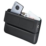 lixinixil シートサイドポケット 車シート 収納ボックス 隙間収納ボックス 車内 収納ポケット 車 収納 小物入れ 携帯電話 現金 カード 鍵 リモコンの収納 カー用品 PVC革 運転席 助手席 LX-ZYSNH-1212