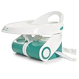(サマー インファント) Summer Infant ベビーチェア 折りたたみ テーブル付き 【SitnStyle】White&Teal【13440】