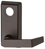 Von Duprin 230L Aluminum Lever Trim with RIM Cylinder for 22 Series Exit Device, Schlage C Keyway, S