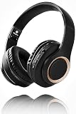 ワイヤレスヘッドホン Bluetooth5.3 オーバーイヤー Bluetooth Headphones/低遅延/密閉型音漏れしにくく/内蔵マイク付き/軽量快適な着心地/折りたたみ式/40mm HD ドライバーユニット/3.5mm AUX/説明書付属/音楽/通話/通勤通学/WEB会議/zoom通話