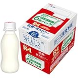 【ラベルなし】明治 R-1ヨーグルトドリンクタイプ 低糖・低カロリー (112ml×6本×４箱)24本入【クール便】