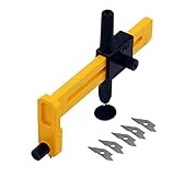 CHENGYIDA ロータリーコンパスカッター ラチェットコンパスカッター ロータリーコンパスカッター DIY・ガーデン 作業工具・大工道具 切断工具