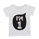 Tovadoo 子供服 ベビー服 男の子 女の子 トップス tシャツ 英字柄 数字柄 1 兄弟揃い 姉妹揃い 可愛い プレゼント 1-5歳