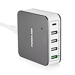 USB 急速充電器 Quick Charge 3.0対応 usbチャージャー Poweradd AC アダプター QC3.0 ポート+type-c ポート iPhone/iPad/Galaxy/Xperia/Nexus/LGなど対応