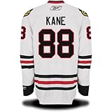 Patrick Kane Chicago BlackhawksホワイトPremier Road Jersey by Reebok選択サイズ: XL