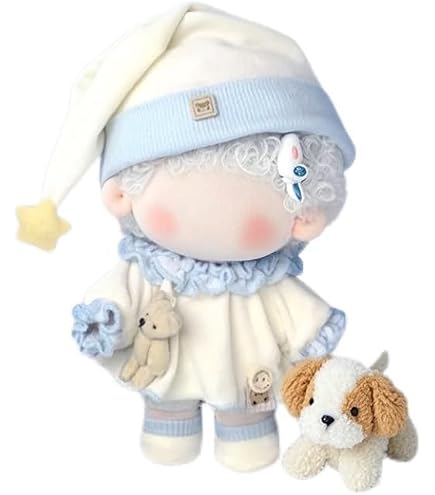 Amazon.co.jp: 棉花娃娃 20cm 無属性 ぬいぐるみ 着せ替え 洋服