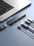 USB C ハブ HUB AGPTEK MacBook Pro /Airハブ 5 in 1 MST対応 ドッキングステーション 多機能USB