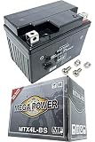 メガパワー バイクバッテリー リード90 型式 HF05 MTX4L-BS 密閉式