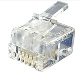 RJ11 モジュラーコネクタ （4芯）400個 (400)