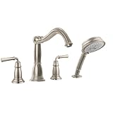 HansgroheタンゴC 4-hole Roman Tub Set withクラシックレバーハンドル 04272820 1