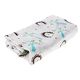 Blesiya 全9種類 ベビー寝具ブランケット ベビー寝具 コットンガーゼ - ヘッジホッグ