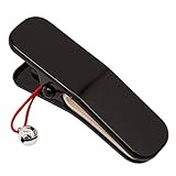 (ソウビエン) 着物クリップ 大 鈴 衿どめ 着付け小物 和装 日本製 C ブラック(wasou926w)