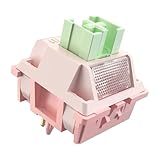 Outemu（ハイト）白桃無音/静音リニアシャフト40 gf MX対応5ピンホットプラグ対応オフィスキーボード（108個）