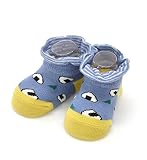 (イーザッカマニアストアーズ)e-zakkamania stores ベビーソックス［おにぎり］ - ブルー