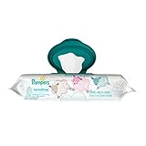 Pampers Sensitive Wipes Travel Pack 56 Count, (Pack of 8) by Pampers [並行輸入品]