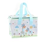 Lesser and Pavey - Little Treats Little Sunshine Giraffe Picture Foil Insulated Lunch Bag (Blue) by 