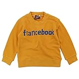 2014年秋冬物(日本製) P.FIELD(ピー・フィールド) ソフト裏毛英字ロゴPtトレーナー 130cm /カラシ NO.FI-P27813