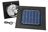 Broan 345GOBK Gable or Remote Mount Solar Powered Attic Ventilator, 28-Watt, Black by Broan